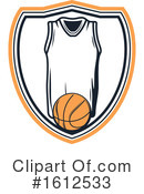 Basketball Clipart #1612533 by Vector Tradition SM
