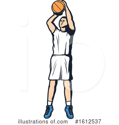 Royalty-Free (RF) Basketball Clipart Illustration by Vector Tradition SM - Stock Sample #1612537