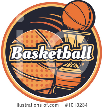 Royalty-Free (RF) Basketball Clipart Illustration by Vector Tradition SM - Stock Sample #1613234