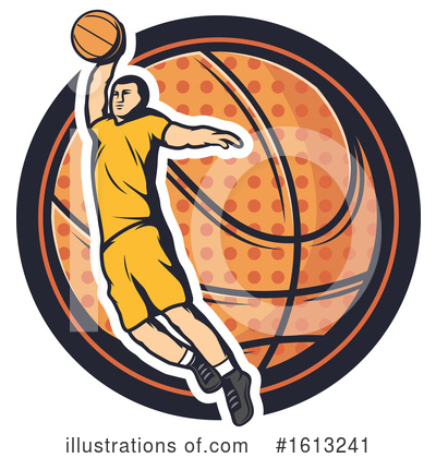 Royalty-Free (RF) Basketball Clipart Illustration by Vector Tradition SM - Stock Sample #1613241