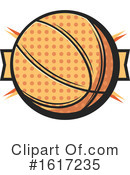 Basketball Clipart #1617235 by Vector Tradition SM