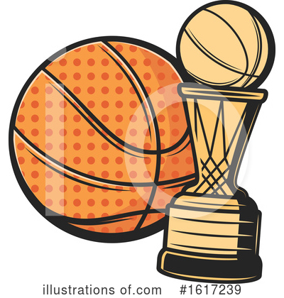 Royalty-Free (RF) Basketball Clipart Illustration by Vector Tradition SM - Stock Sample #1617239