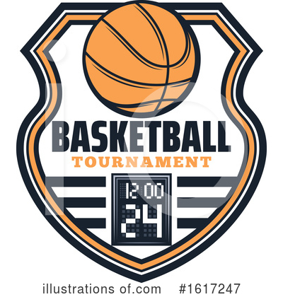 Royalty-Free (RF) Basketball Clipart Illustration by Vector Tradition SM - Stock Sample #1617247