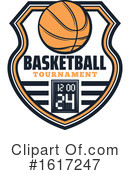 Basketball Clipart #1617247 by Vector Tradition SM