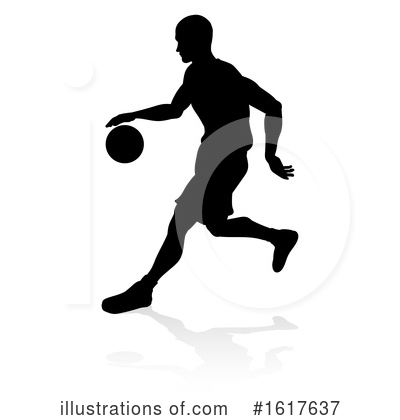 Basketball Player Clipart #1617637 by AtStockIllustration