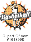 Basketball Clipart #1618998 by Vector Tradition SM