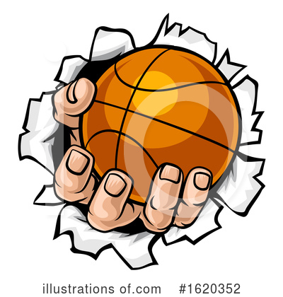 Royalty-Free (RF) Basketball Clipart Illustration by AtStockIllustration - Stock Sample #1620352