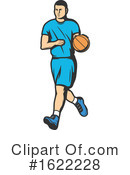 Basketball Clipart #1622228 by Vector Tradition SM