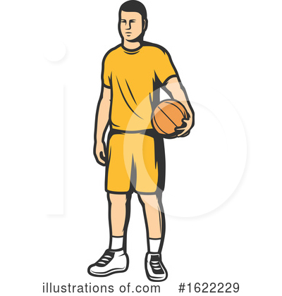 Royalty-Free (RF) Basketball Clipart Illustration by Vector Tradition SM - Stock Sample #1622229