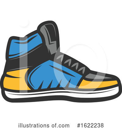 Shoe Clipart #1622238 by Vector Tradition SM