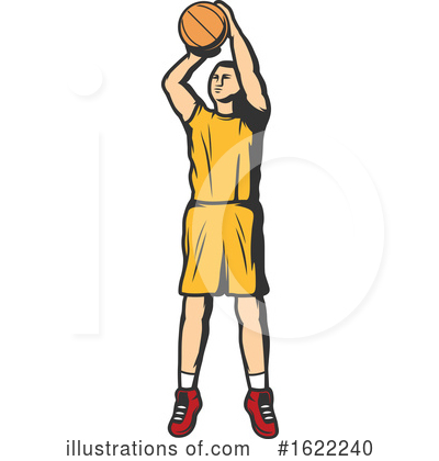 Royalty-Free (RF) Basketball Clipart Illustration by Vector Tradition SM - Stock Sample #1622240