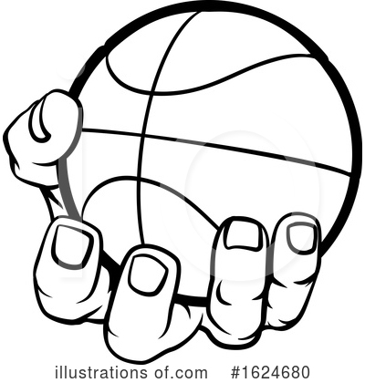 Royalty-Free (RF) Basketball Clipart Illustration by AtStockIllustration - Stock Sample #1624680