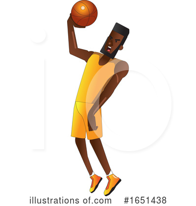 Basketball Clipart #1651438 by Morphart Creations