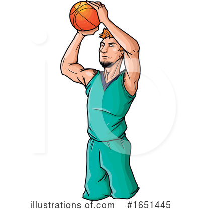 Royalty-Free (RF) Basketball Clipart Illustration by Morphart Creations - Stock Sample #1651445