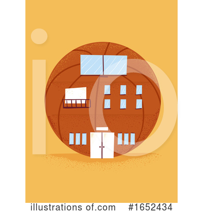 Royalty-Free (RF) Basketball Clipart Illustration by BNP Design Studio - Stock Sample #1652434