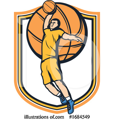 Royalty-Free (RF) Basketball Clipart Illustration by Vector Tradition SM - Stock Sample #1684549