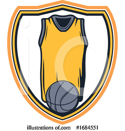Royalty-Free (RF) Basketball Clipart Illustration by Vector Tradition SM - Stock Sample #1684551