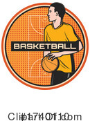 Basketball Clipart #1740110 by Vector Tradition SM