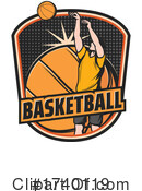 Basketball Clipart #1740119 by Vector Tradition SM