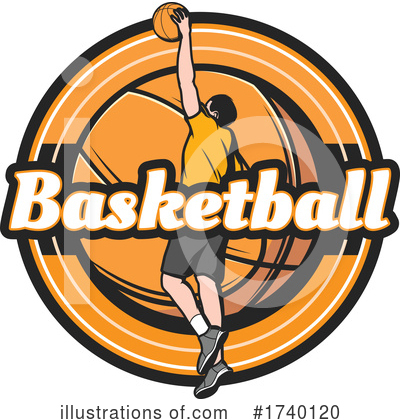 Royalty-Free (RF) Basketball Clipart Illustration by Vector Tradition SM - Stock Sample #1740120