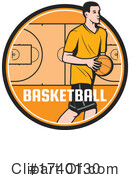 Basketball Clipart #1740130 by Vector Tradition SM