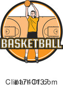 Basketball Clipart #1740137 by Vector Tradition SM
