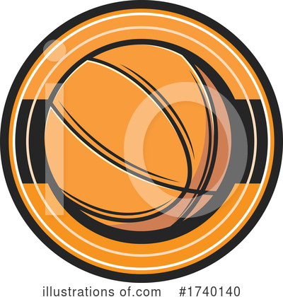 Royalty-Free (RF) Basketball Clipart Illustration by Vector Tradition SM - Stock Sample #1740140