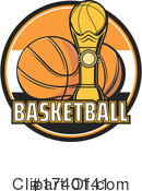 Basketball Clipart #1740141 by Vector Tradition SM