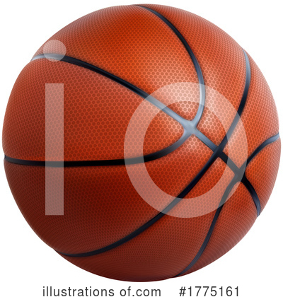 Royalty-Free (RF) Basketball Clipart Illustration by Vector Tradition SM - Stock Sample #1775161