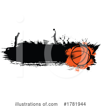 Royalty-Free (RF) Basketball Clipart Illustration by Vector Tradition SM - Stock Sample #1781944