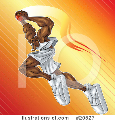 Royalty-Free (RF) Basketball Clipart Illustration by Tonis Pan - Stock Sample #20527