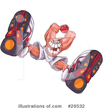 Royalty-Free (RF) Basketball Clipart Illustration by Tonis Pan - Stock Sample #20532