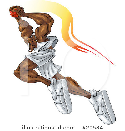 Royalty-Free (RF) Basketball Clipart Illustration by Tonis Pan - Stock Sample #20534