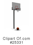 Basketball Clipart #25331 by KJ Pargeter