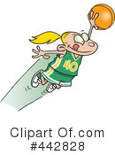Basketball Clipart #442828 by toonaday