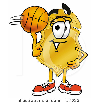 Royalty-Free (RF) Basketball Clipart Illustration by Mascot Junction - Stock Sample #7033
