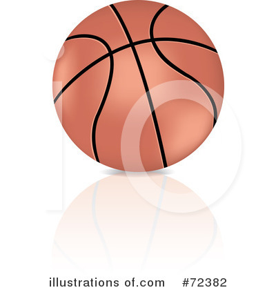 Royalty-Free (RF) Basketball Clipart Illustration by cidepix - Stock Sample #72382