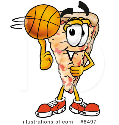 Royalty-Free (RF) Basketball Clipart Illustration by Mascot Junction - Stock Sample #8497