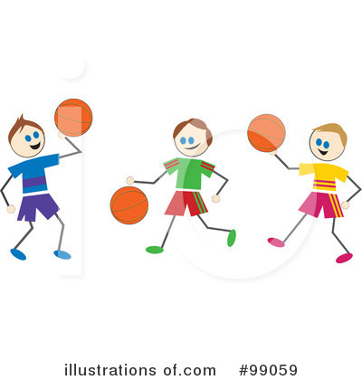 Royalty-Free (RF) Basketball Clipart Illustration by Prawny - Stock Sample #99059