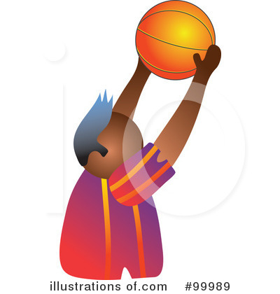 Royalty-Free (RF) Basketball Clipart Illustration by Prawny - Stock Sample #99989