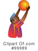 Basketball Clipart #99989 by Prawny