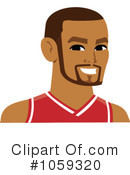 Basketball Player Clipart #1059320 by Monica