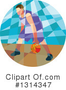 Basketball Player Clipart #1314347 by patrimonio