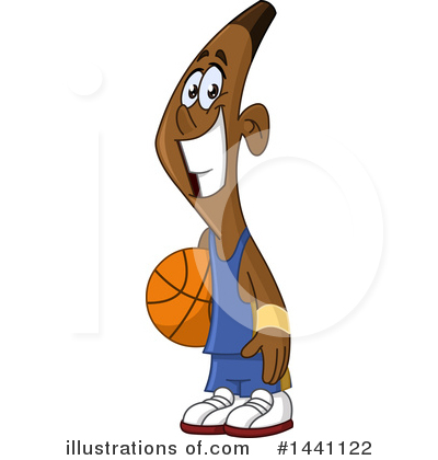 Royalty-Free (RF) Basketball Player Clipart Illustration by yayayoyo - Stock Sample #1441122