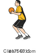 Basketball Player Clipart #1754015 by Vector Tradition SM