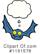 Bat Clipart #1191578 by lineartestpilot