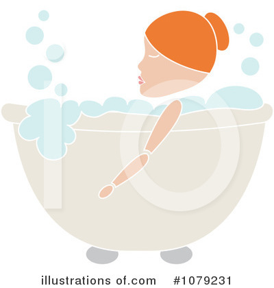 Bath Tub Clipart #1079231 by Pams Clipart