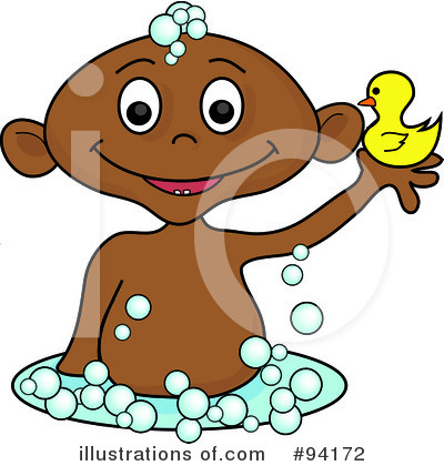 Bathing Clipart #94172 by Pams Clipart