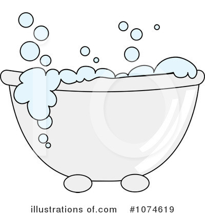 Bathing Clipart #1074619 by Pams Clipart