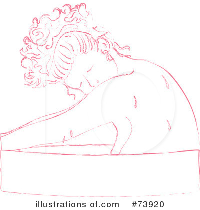 Royalty-Free (RF) Bathing Clipart Illustration by Pams Clipart - Stock Sample #73920
